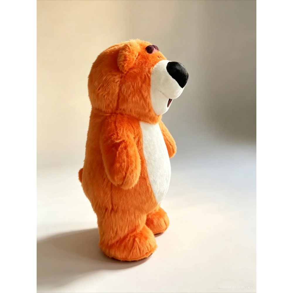 Inflatable Orange Bear Mascot  - Event & Party Supply Photos recension och pris