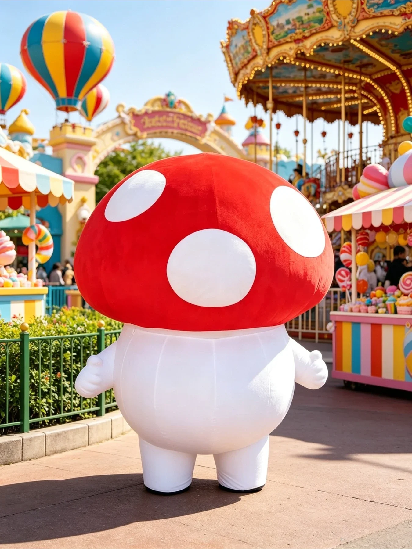 Inflatable Mushroom Mascot Cos - Event & Party Supply Photos recension och pris