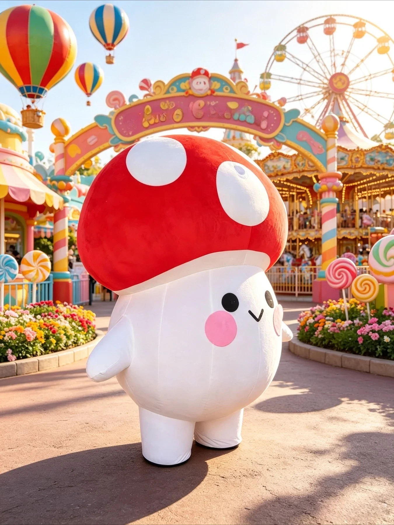 Inflatable Mushroom Mascot Cos - Event & Party Supply Photos recension och pris