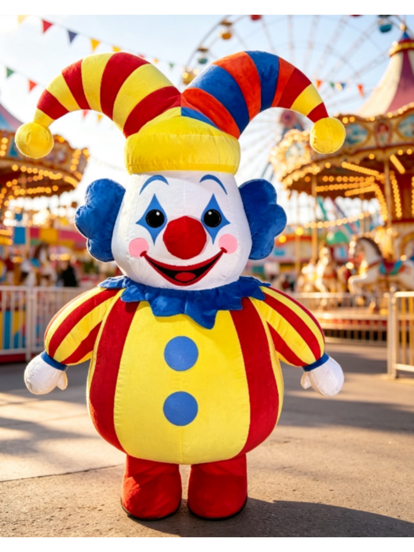 Inflatable Circus Clown Mascot - Event & Party Supply Photos recension och pris