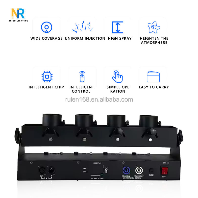 Dmx 512 Four-Tube Confetti Mac - Confetti Cannon Tube recension och pris