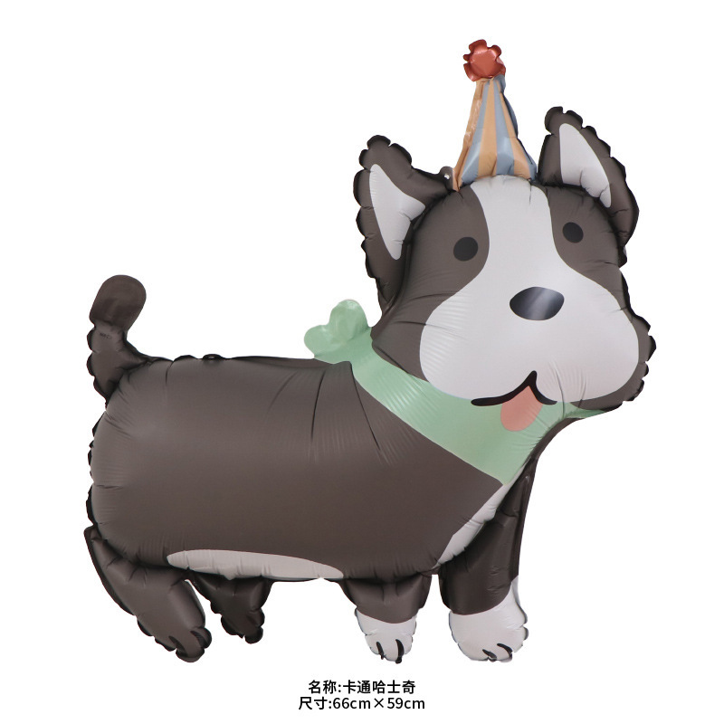 2pcs Matte Cartoon Pet Dogs Bi - Balloon Pump Hand recension och pris