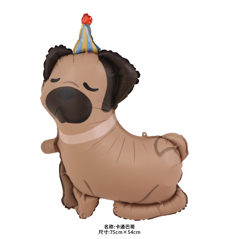 2pcs Matte Cartoon Pet Dogs Bi - Balloon Pump Hand recension och pris