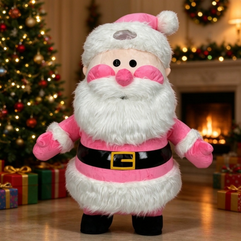 Pink Santa Claus Inflatable Ma - Event & Party Supply Photos recension och pris
