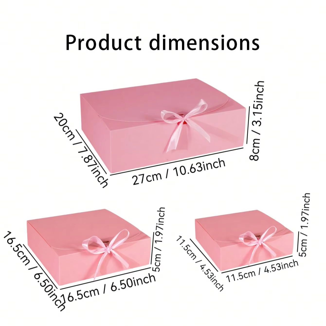 5pcs Fashionable Pink Flip Cov - Event Party Box recension och pris
