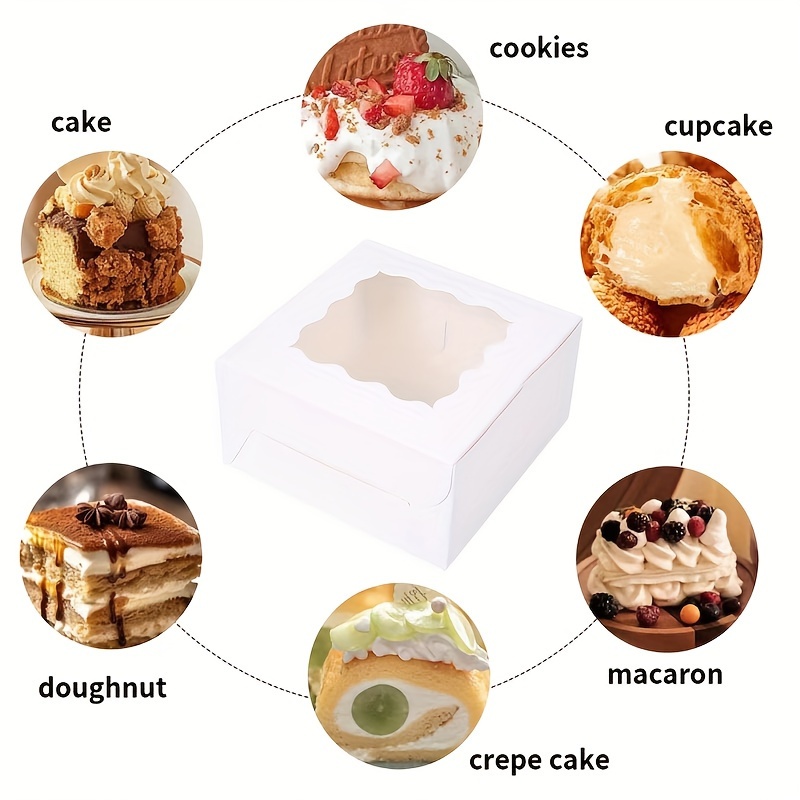 10Pcs Kraft Paper Cake Candy B - Event Suppliers recension och pris