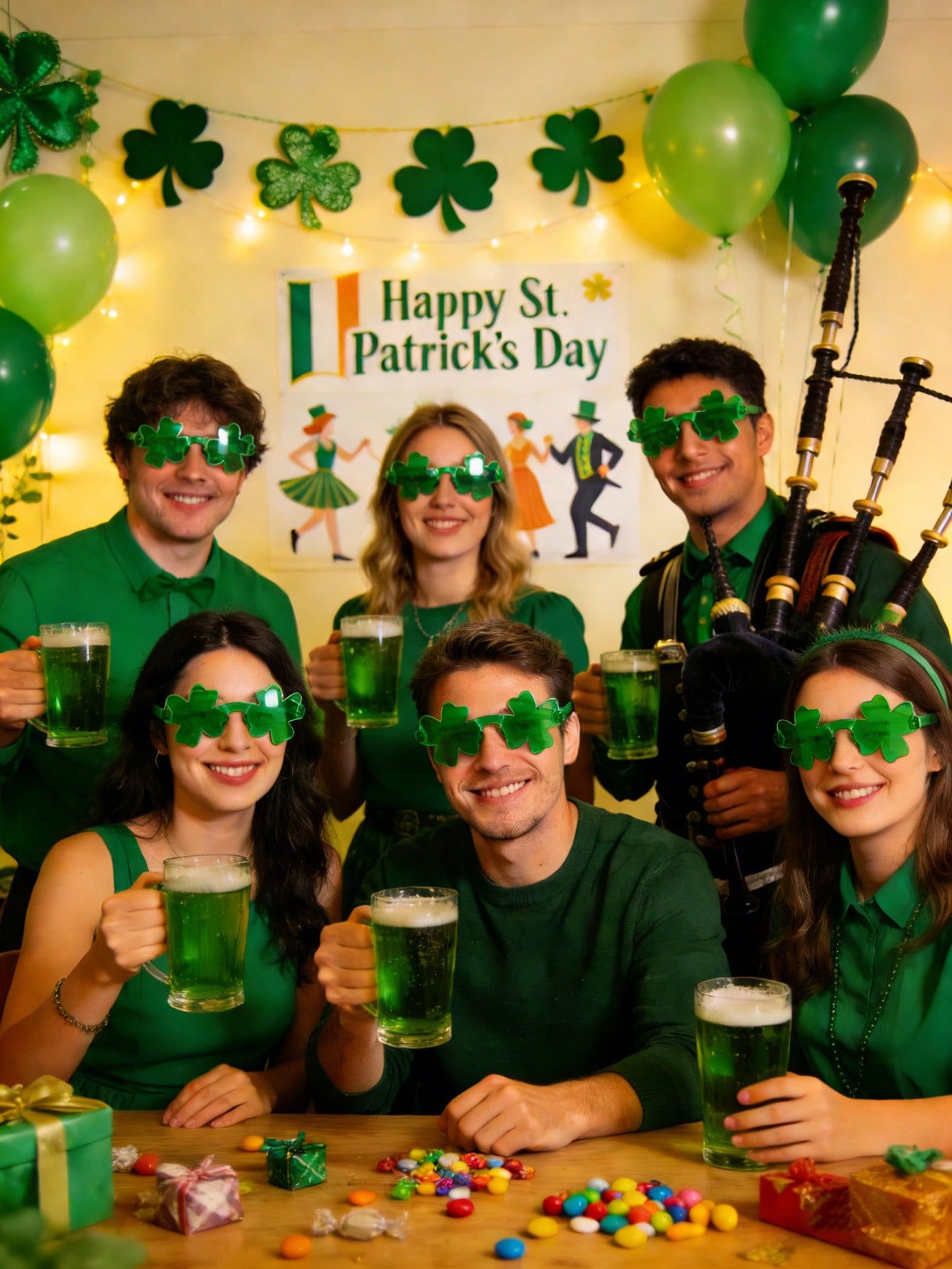 12/6/1 Pair St. Patrick's Day  - Event & Party Supply Photos recension och pris