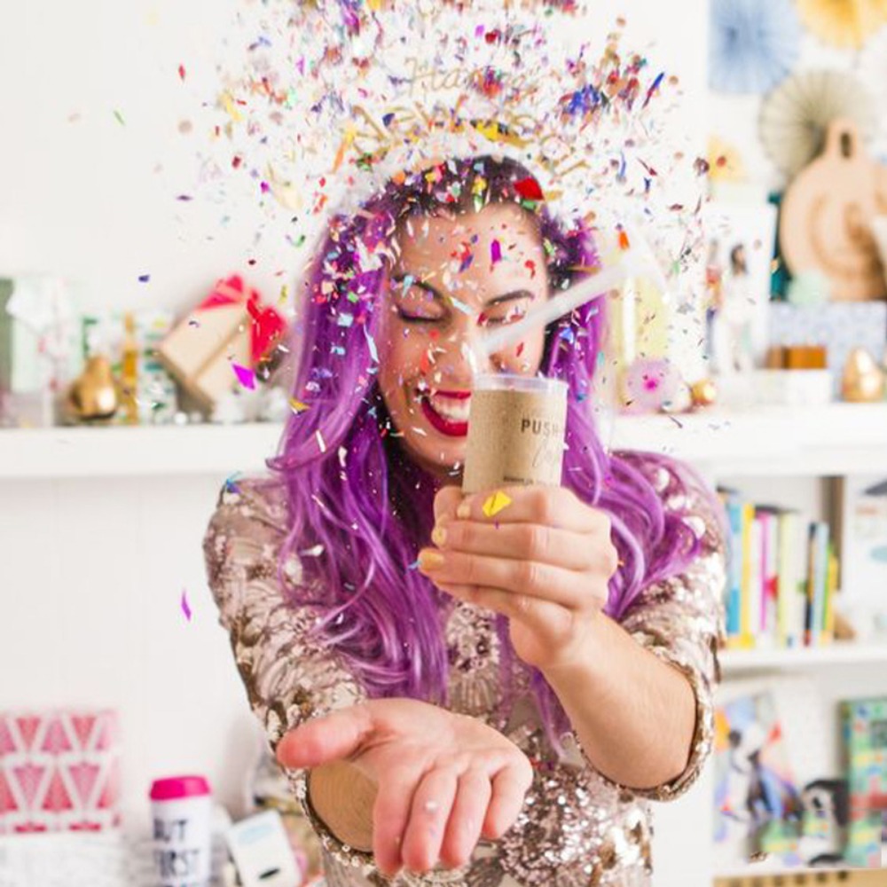 Colorful Pastel Bridal Shower  - Confetti Cannon Tube recension och pris