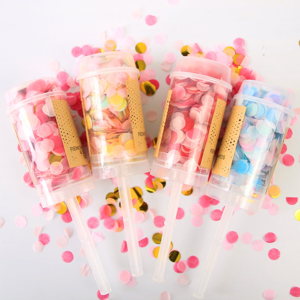Colorful Pastel Bridal Shower  - Confetti Cannon Tube recension och pris